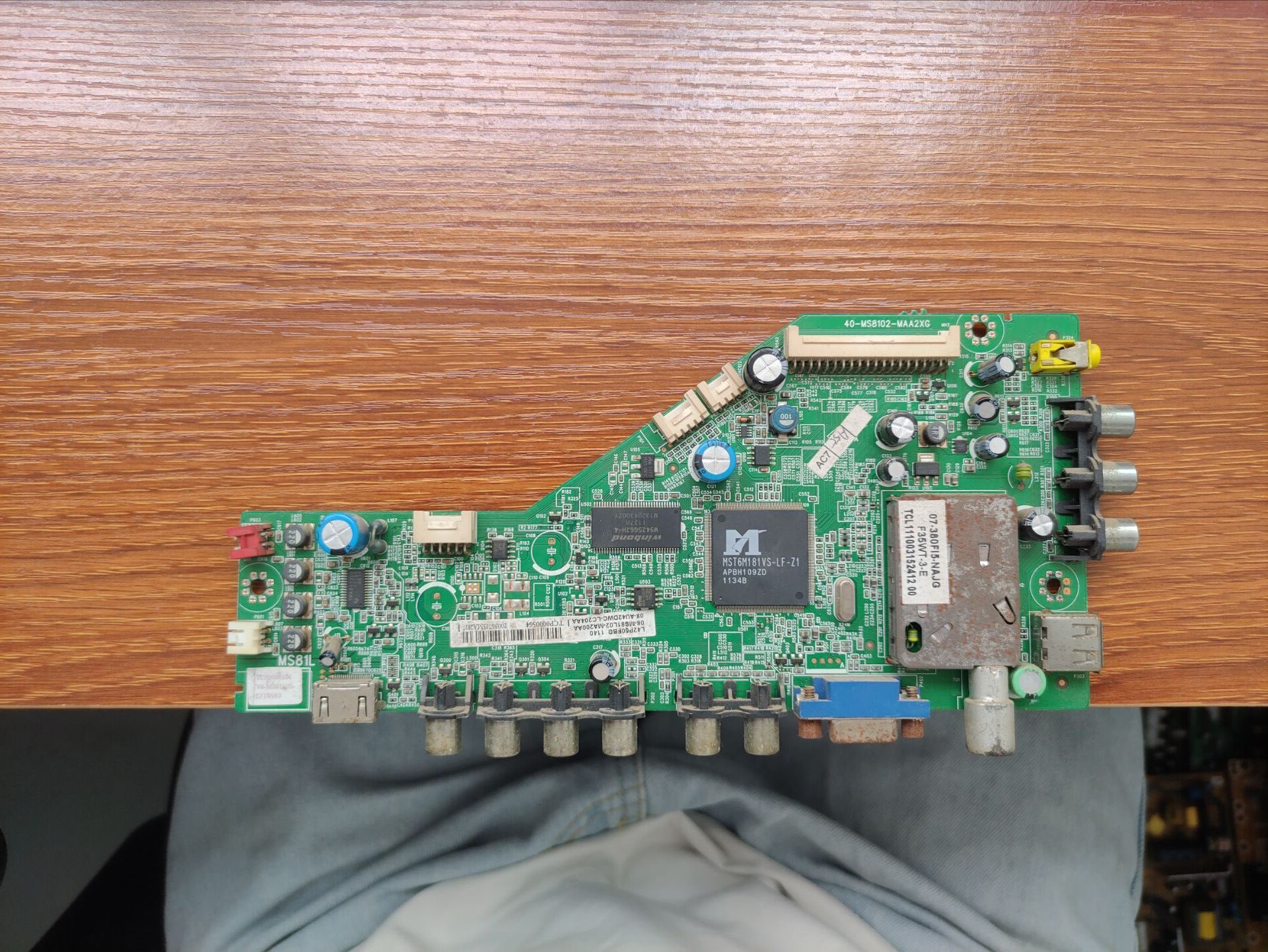 原装测好TCLL42P60FBD主板