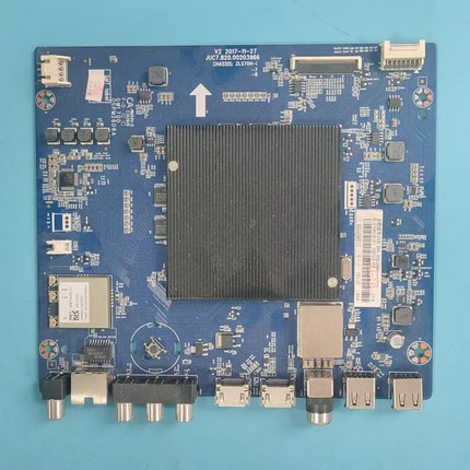 原装长虹55/65Q5T 65A7U主板JUC7.820.00203966配屏C650U17-E4-A