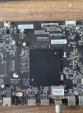 原装微鲸W65L电视主板3001111011 CV828H-F屏W65U(JSE0)C1测好 华