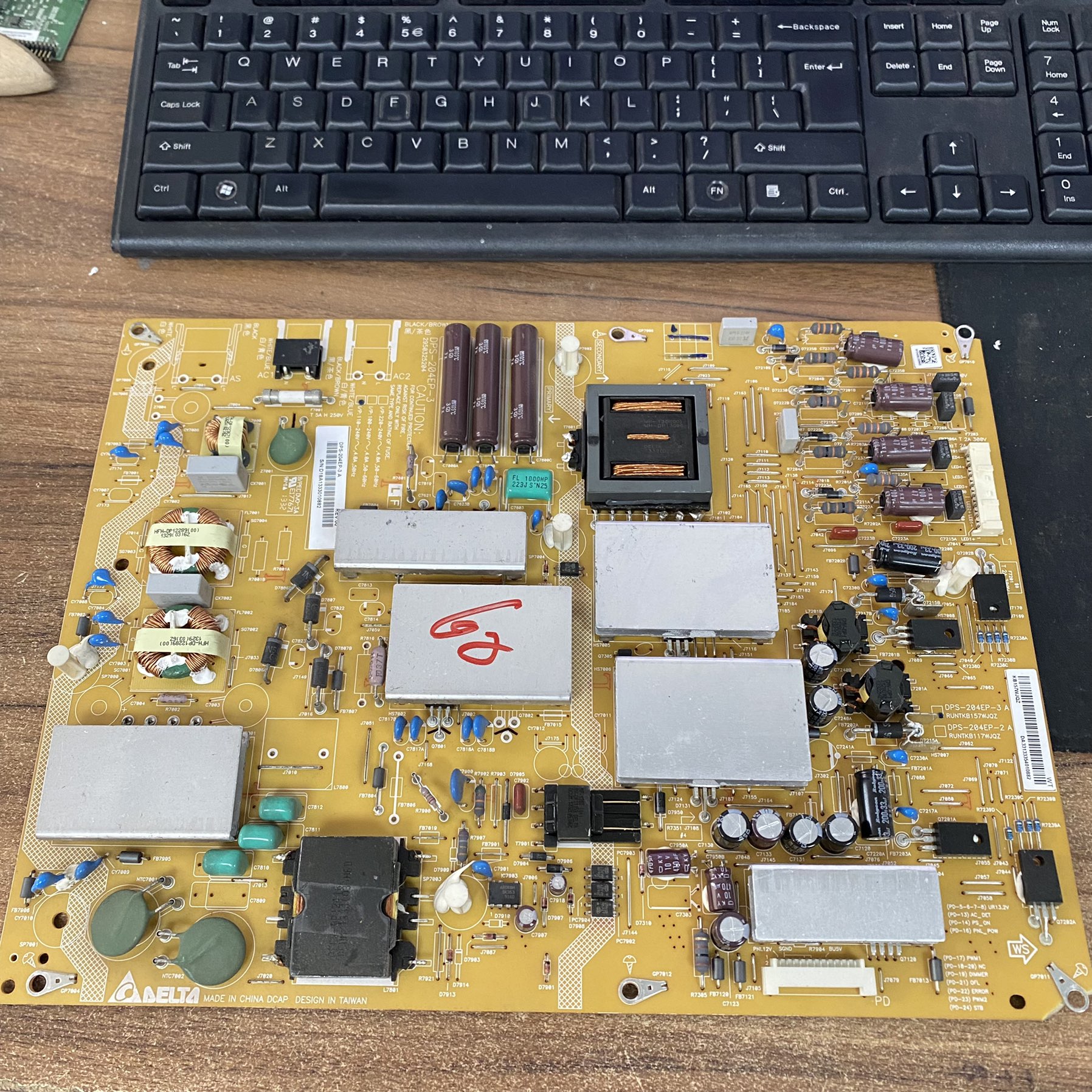 夏普LCD-60LX850/960A电源板DP