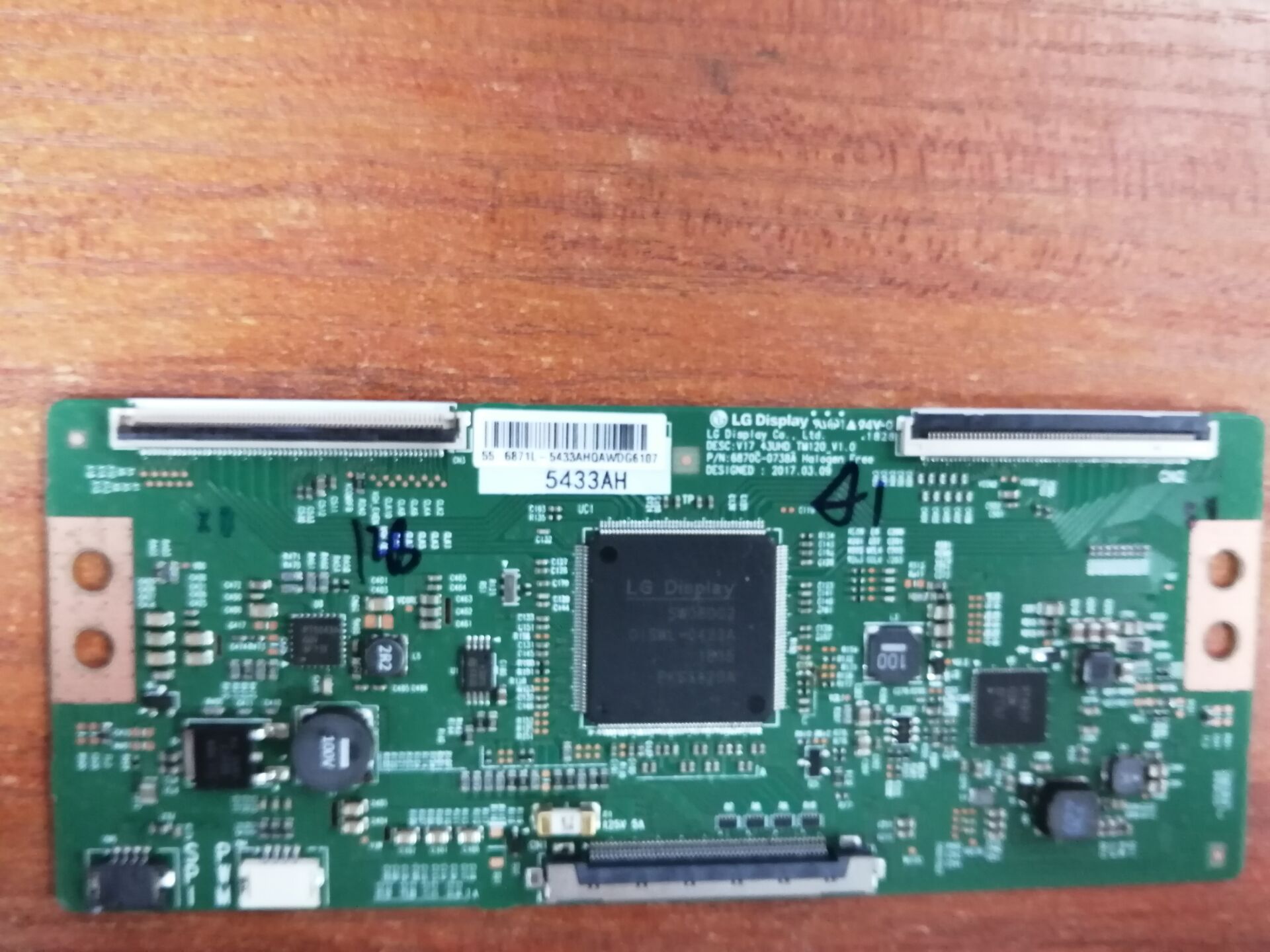 创维55E6000液晶电视逻辑板68