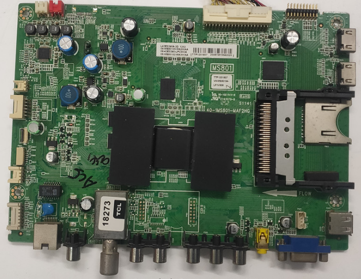 原装TCL L43E5390A-3D主板40-1MS801-MAF2HG 屏 LVF430SEAL 现货