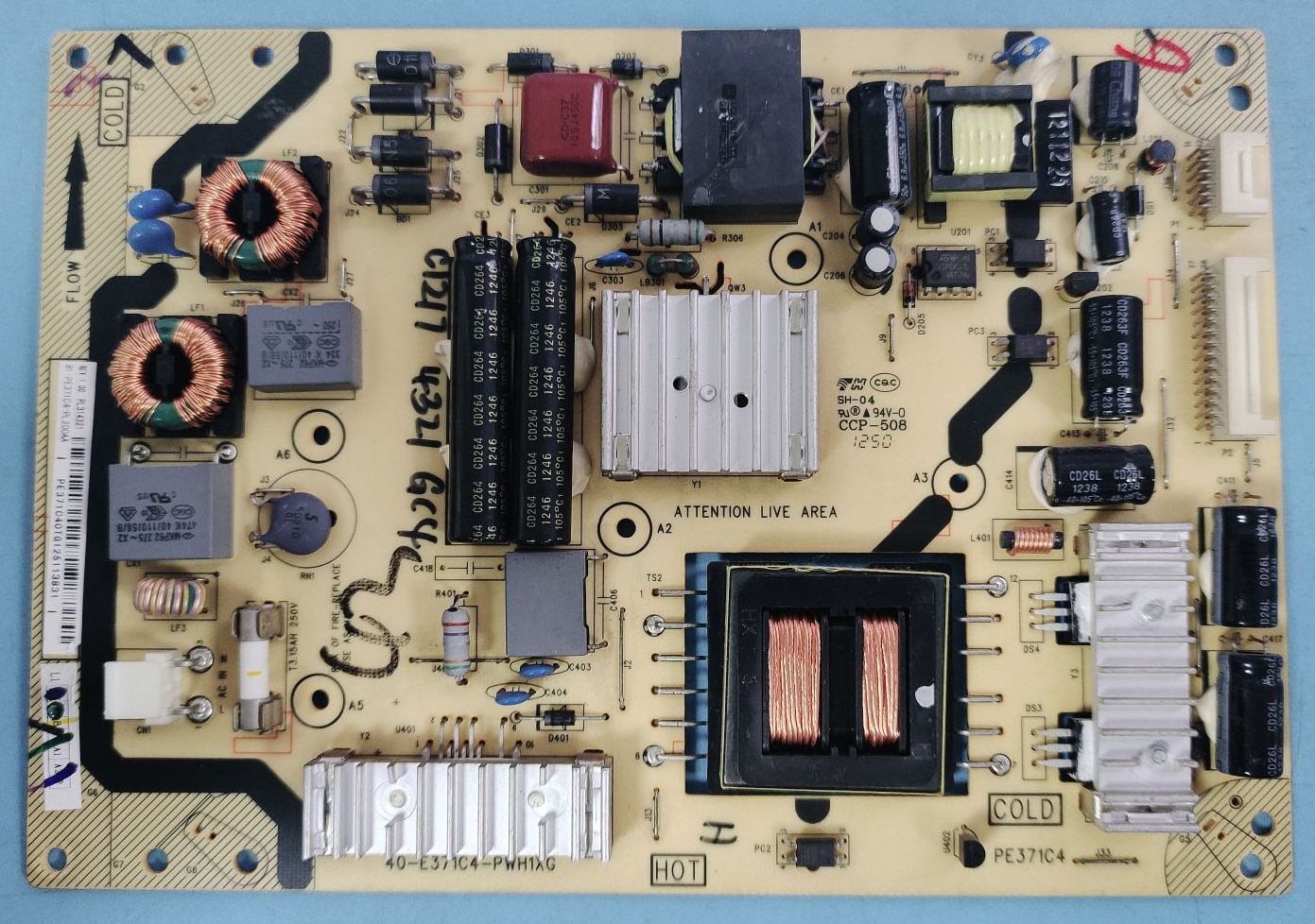 原装TCLL43F3320-3D电源板