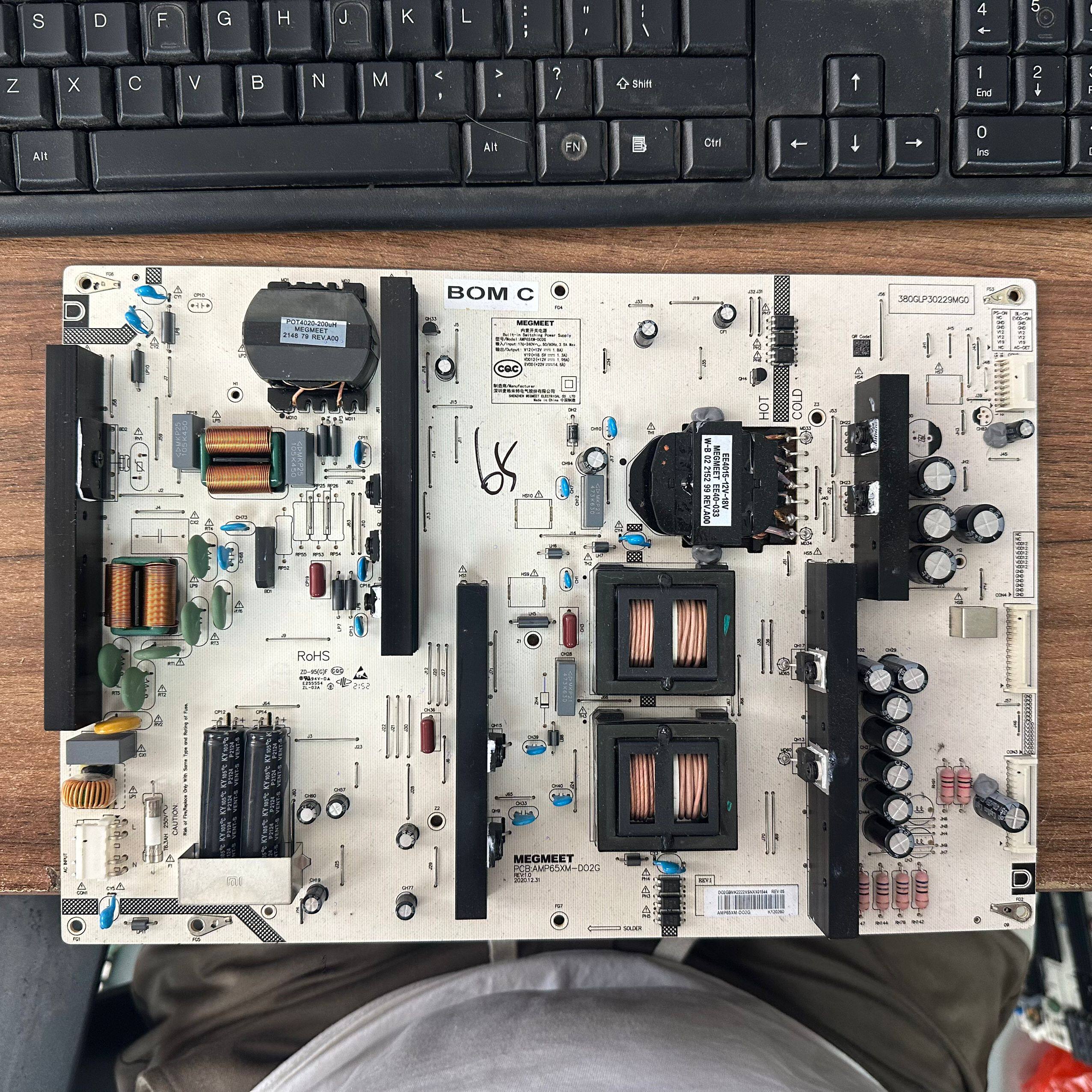 小米L65M7-Z电源板AMP65XM-D02G