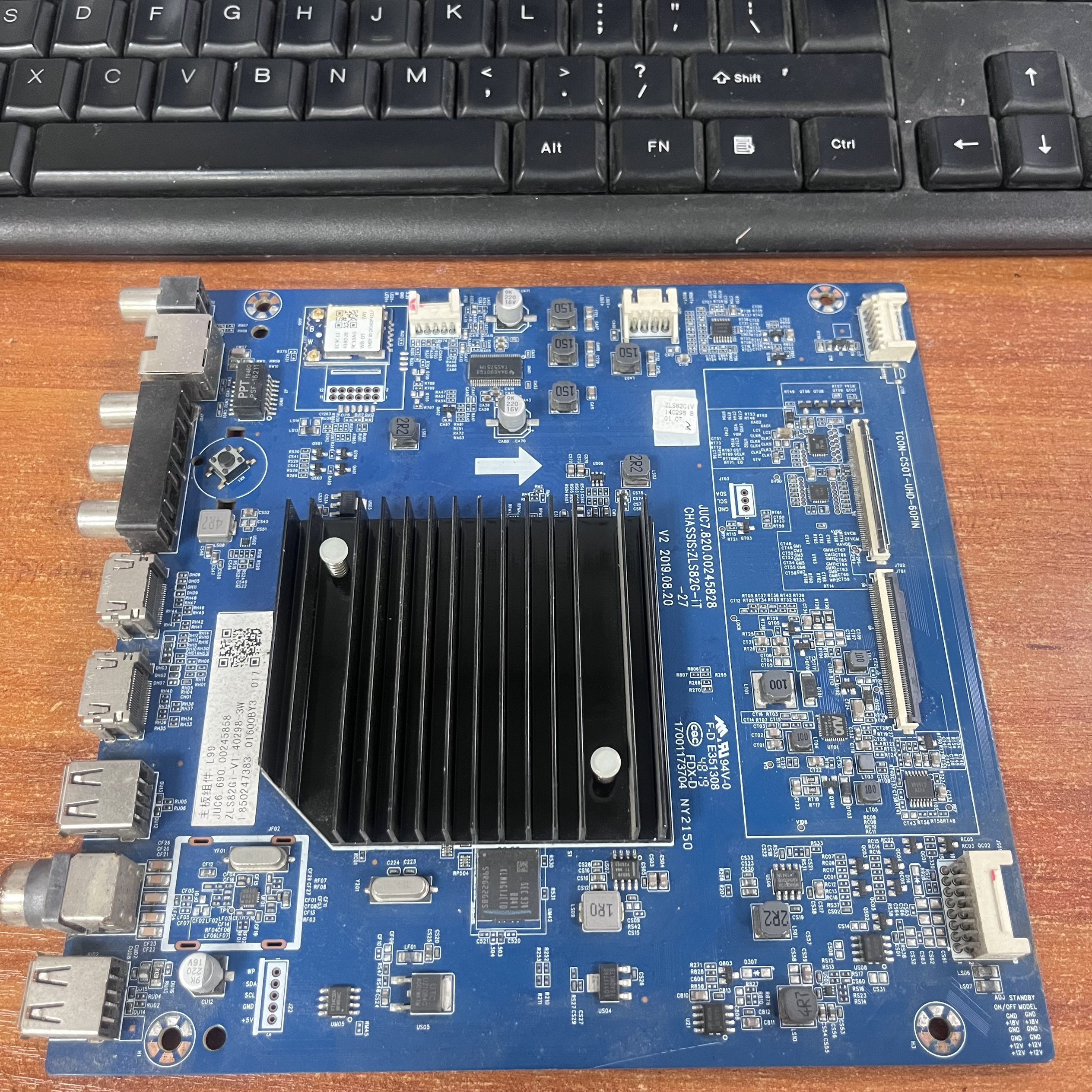 原装长虹55D5P主板JUC7.820.00