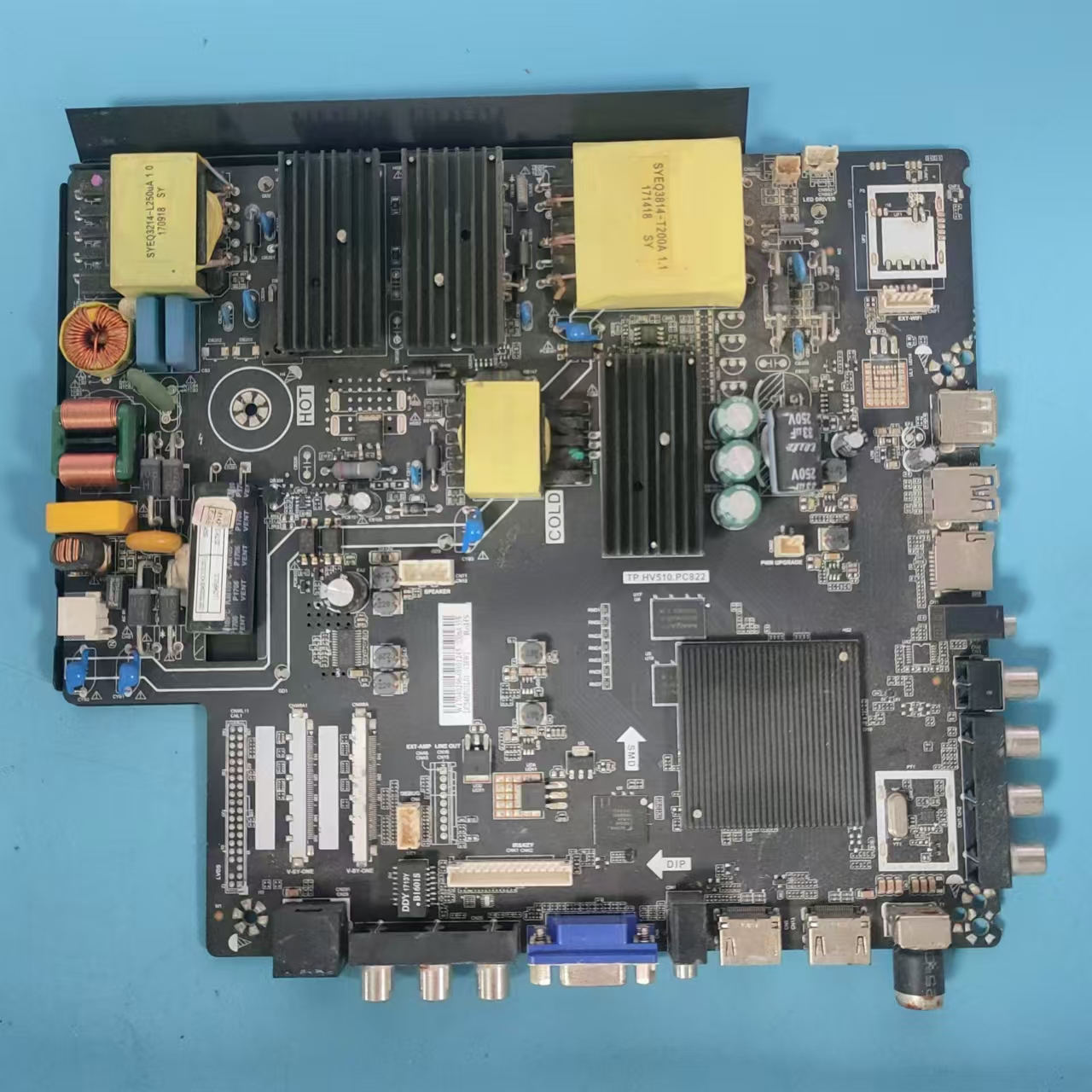 原装国美55GM18U主板实物图