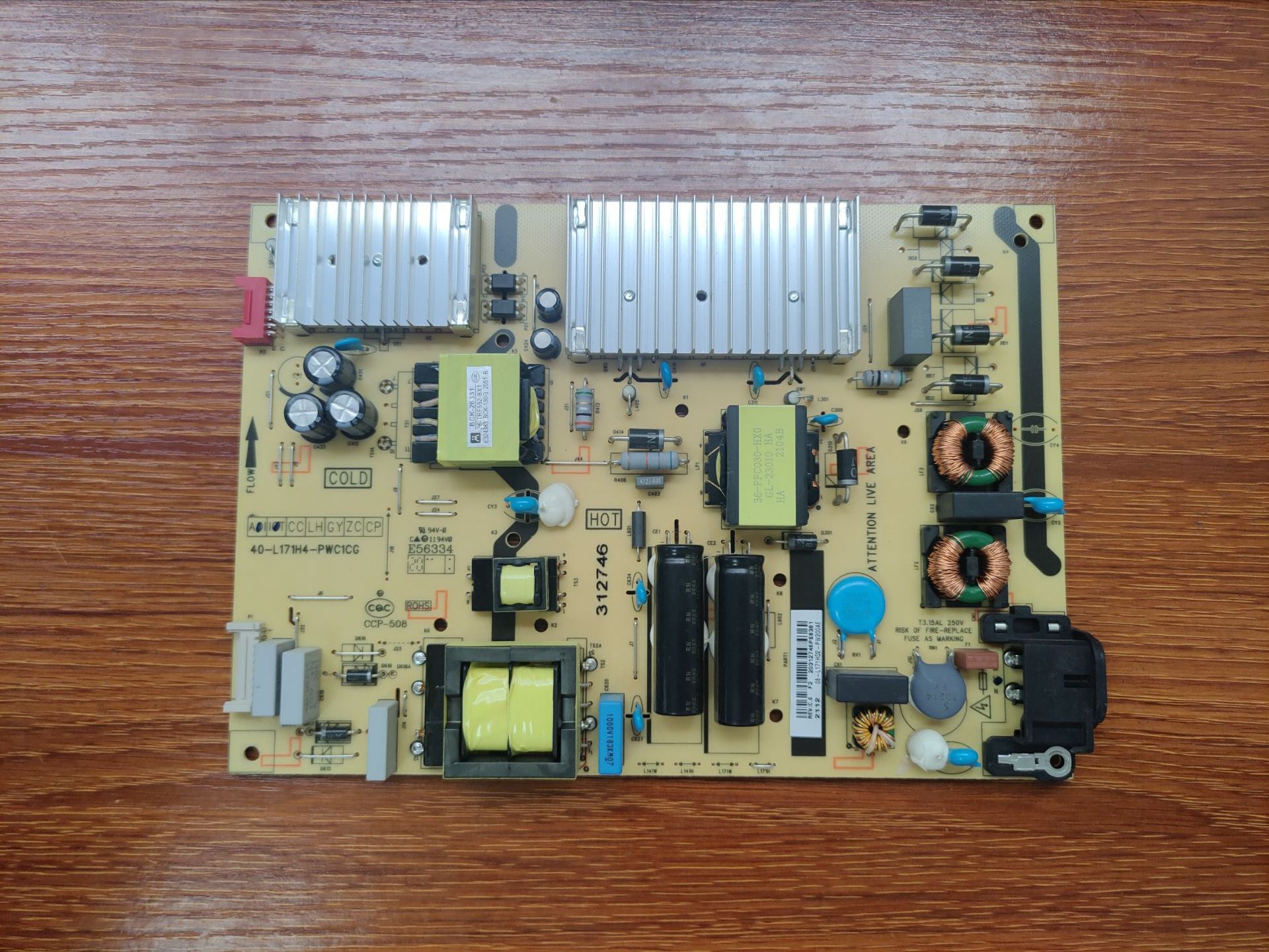 原装TCL65A363电源板40-L