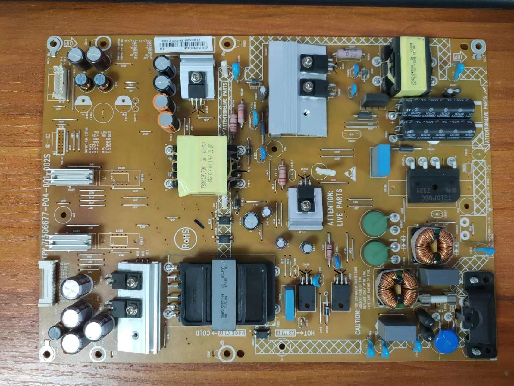 飞利浦49PUF6701电源板715G6677