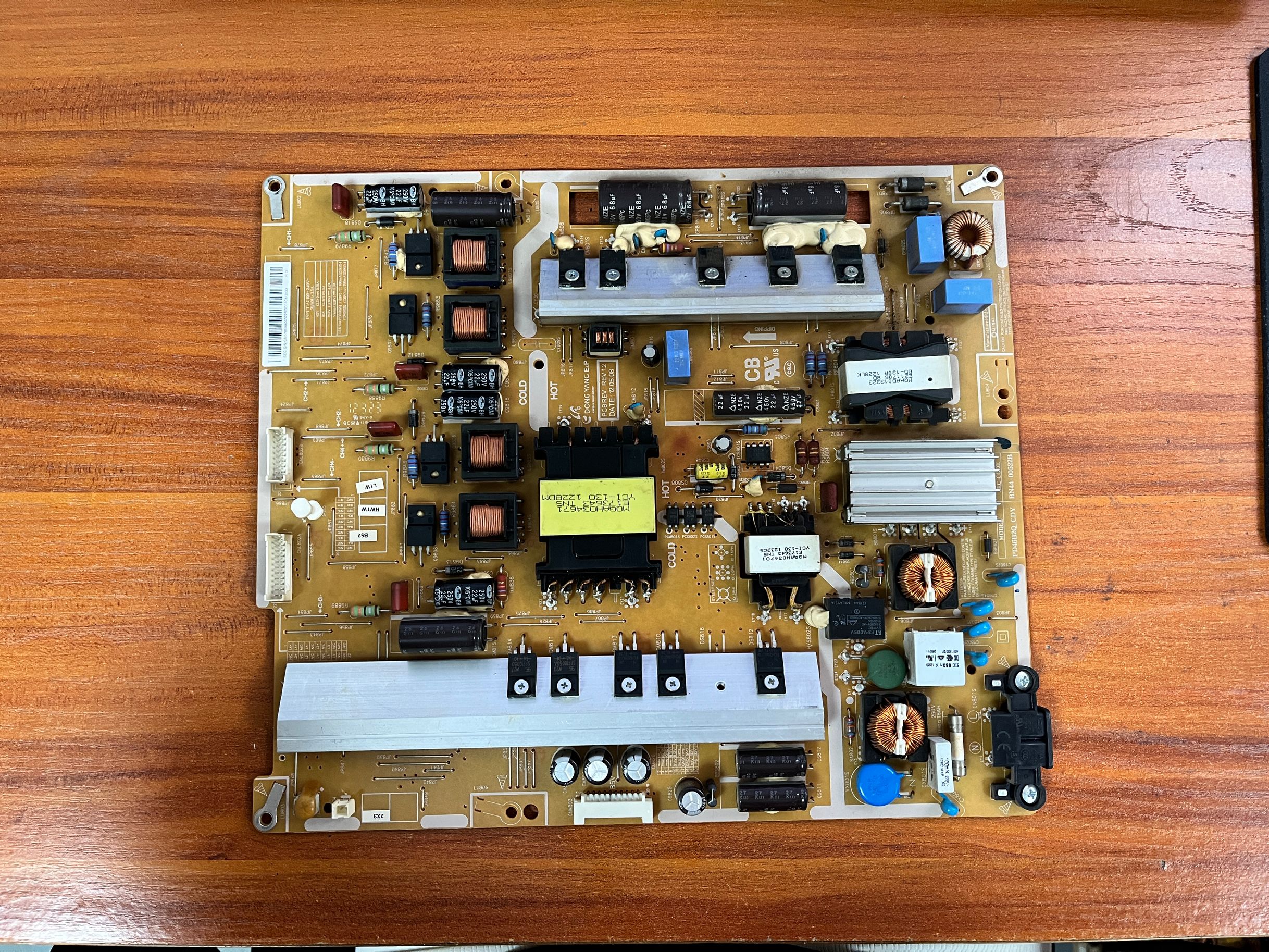 三星UA46ES7000J电源板PD4
