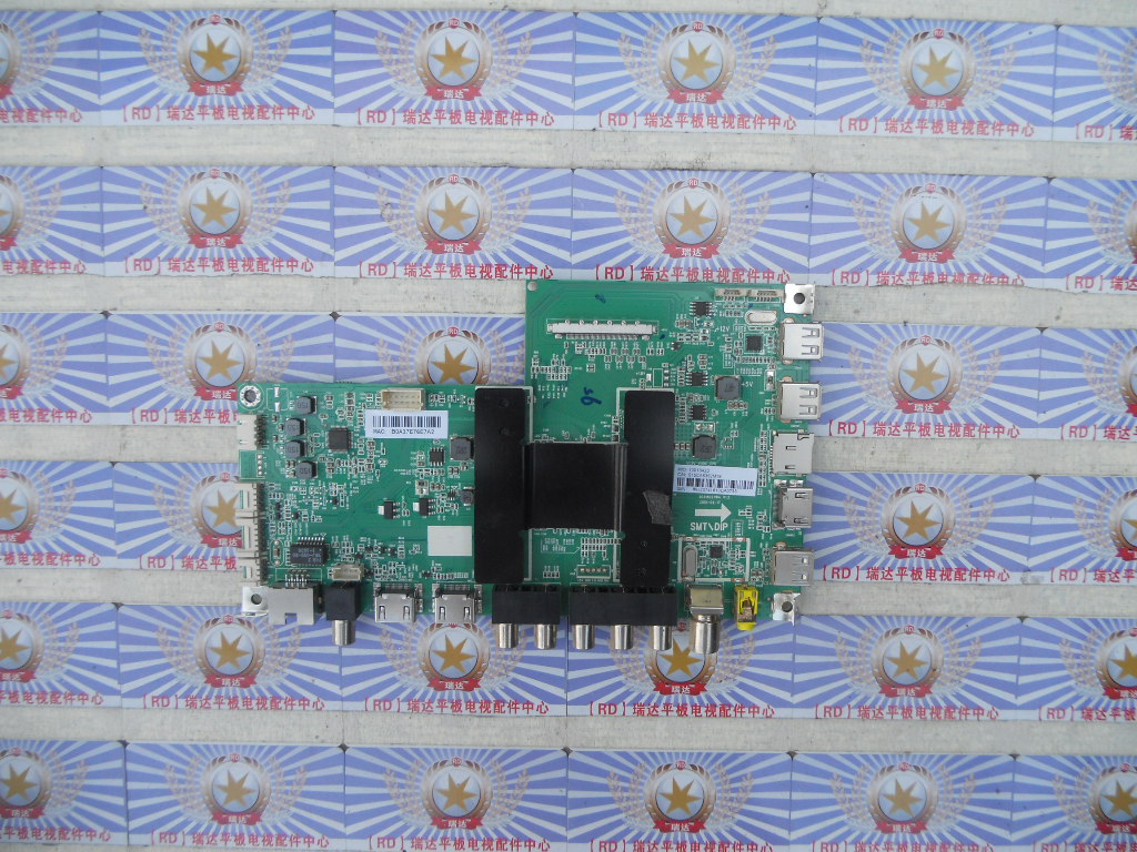 原装海尔 LS55H610X 主板 0091802118A V1.2 屏 LC546PU2L01