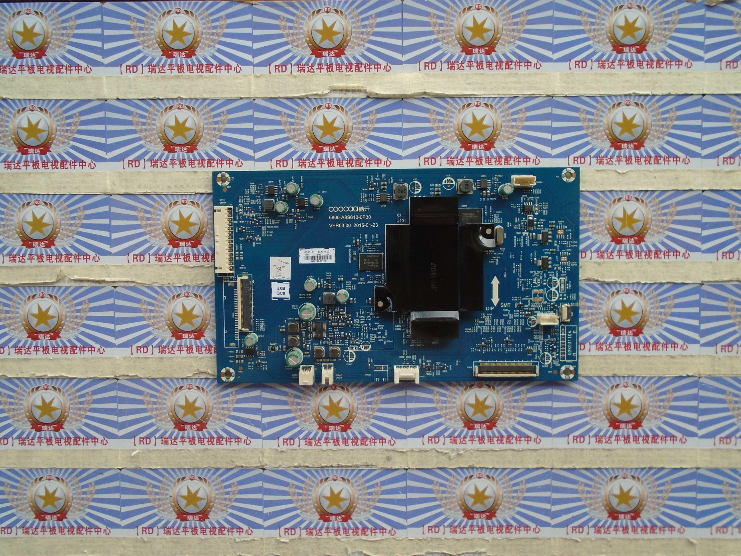 酷开 A43 主板 5800-A8S610-0P30 屏 REL430FY(LD0-000) 原装现货