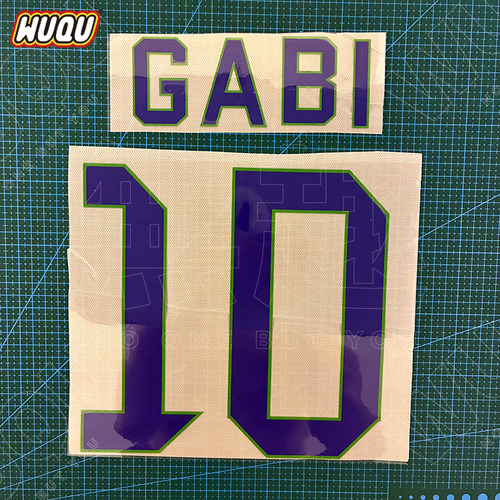 Customized Brazilian volleyball retro number GABI 10