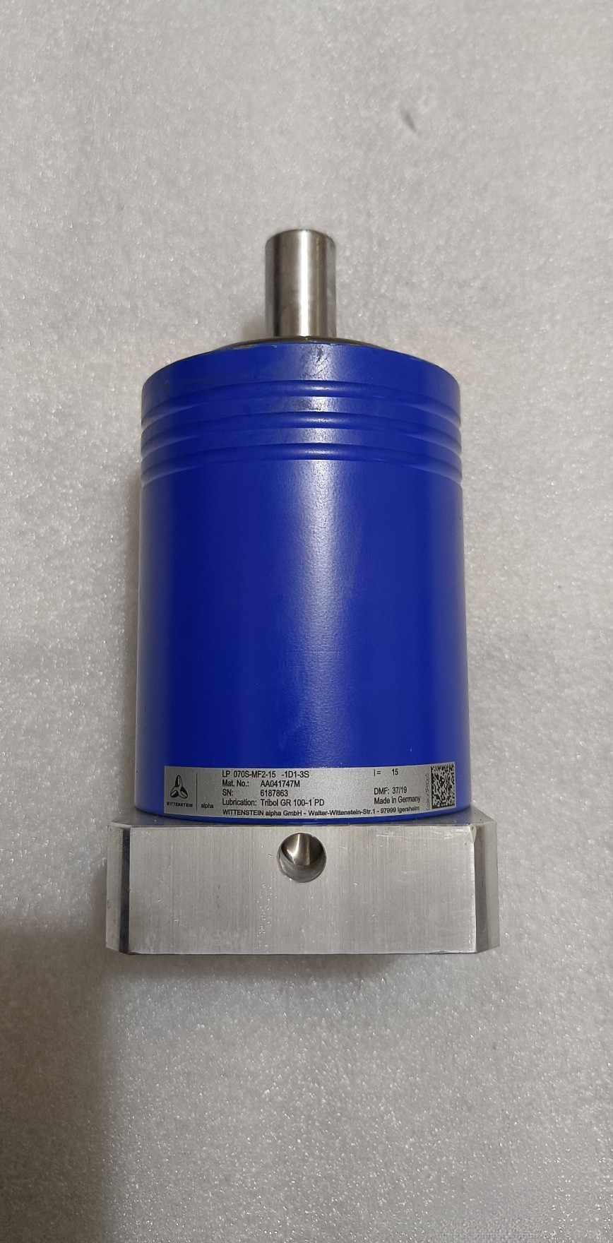 德国阿尔法行星减速机LP070S-MF2-15-1D1-3S  议价