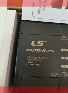 询价!全新K7M-DR30UE正品LS产电可编程控制器原装LG乐星