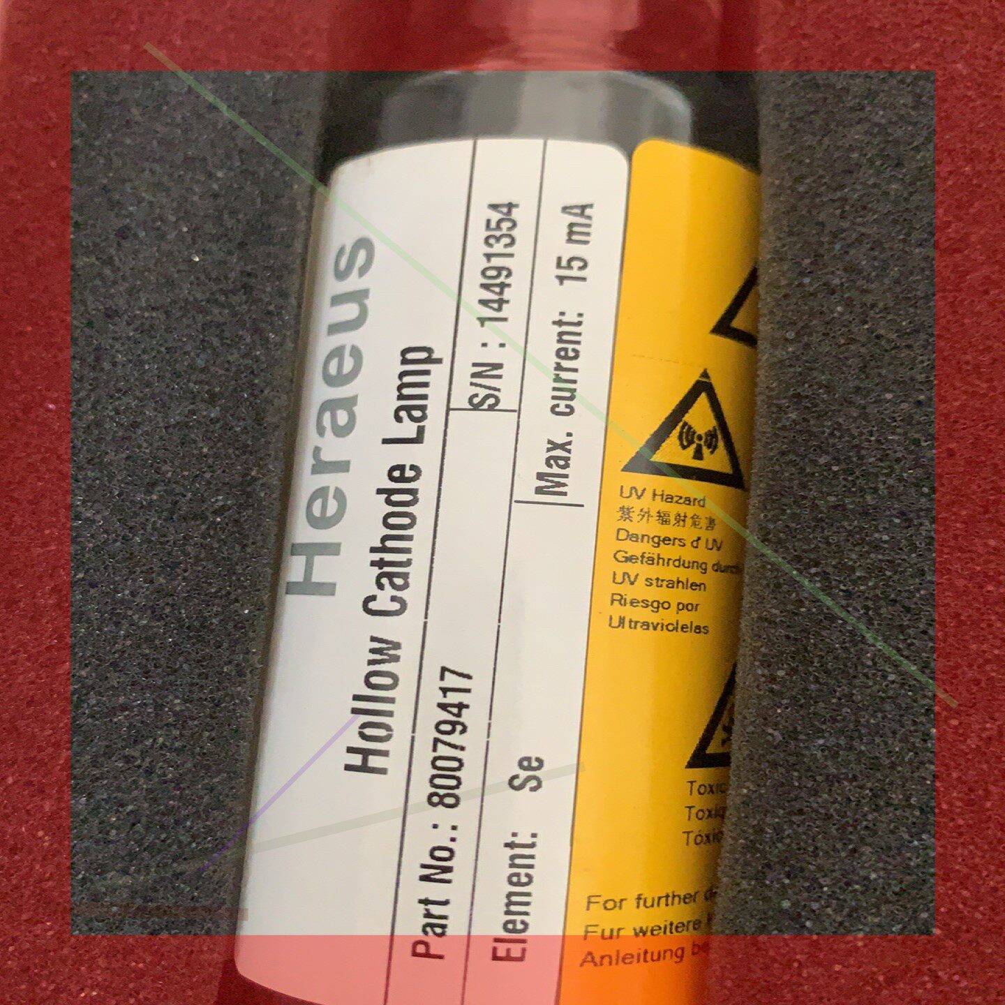 贺利氏 HOLLOW CATHODE LAMP Se Se 80079417  议价