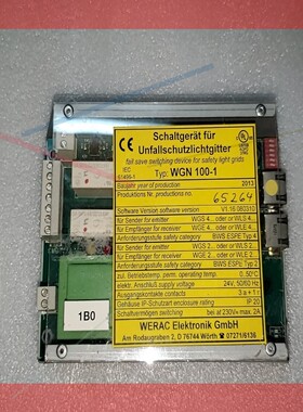 询价!WERAC WGN 100-1安全栅控制器