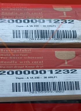 询价!全新AEG调功器 Thyro-A 1A 230-30 HRLP1