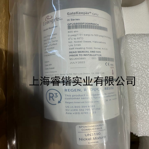 美国Entegris英特格   GPUS2500FIX04R02CA纯化器