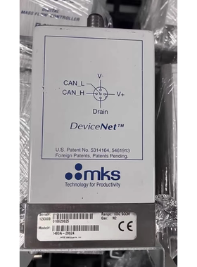 MKS质量流量计1480A 1480A-28624，200SCCM N2，