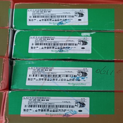 询价!全新施耐德LC1D258BDC,24VDC,直流接触器