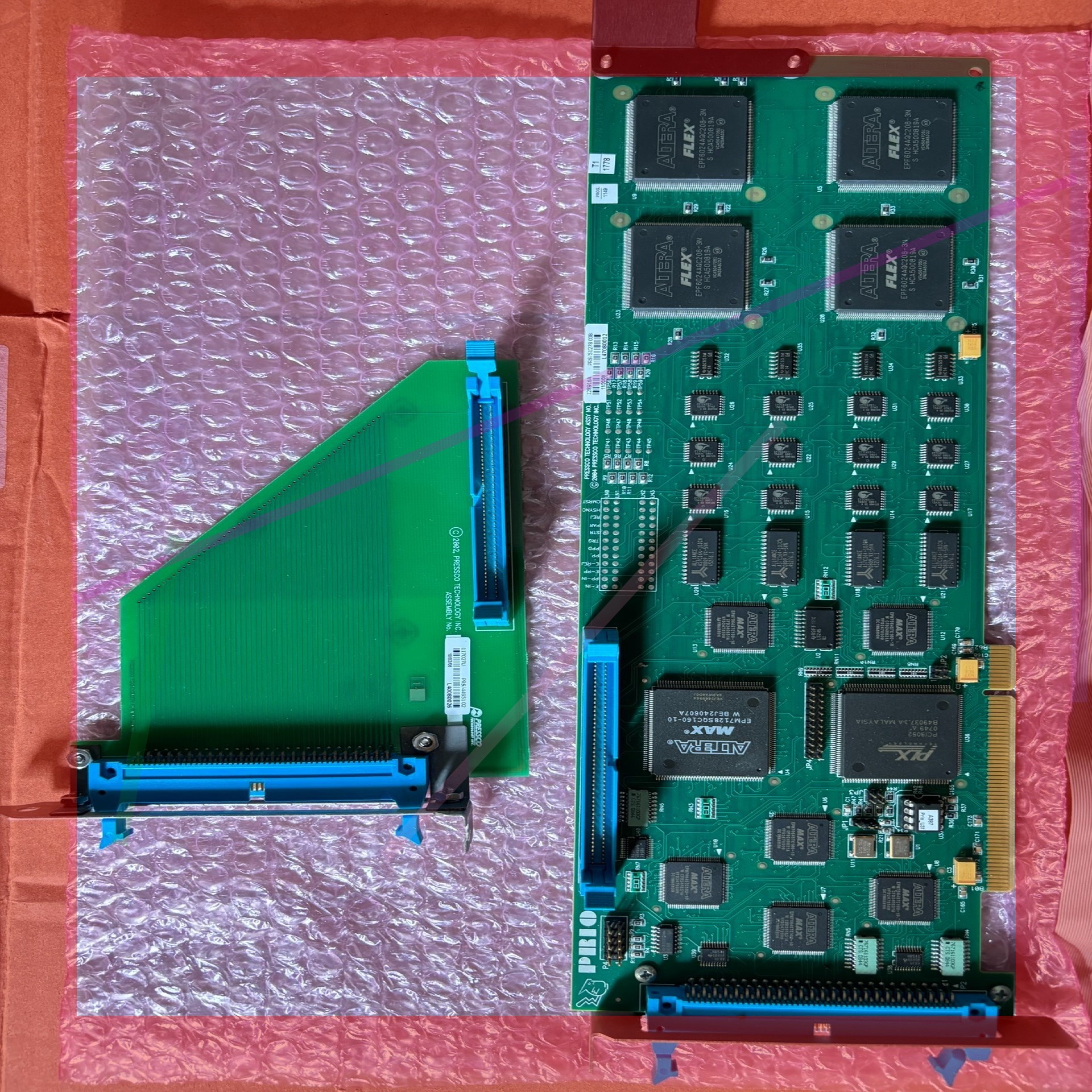 询价!PRESSCO 检测机控制卡一套,128916A/PRS5127803B