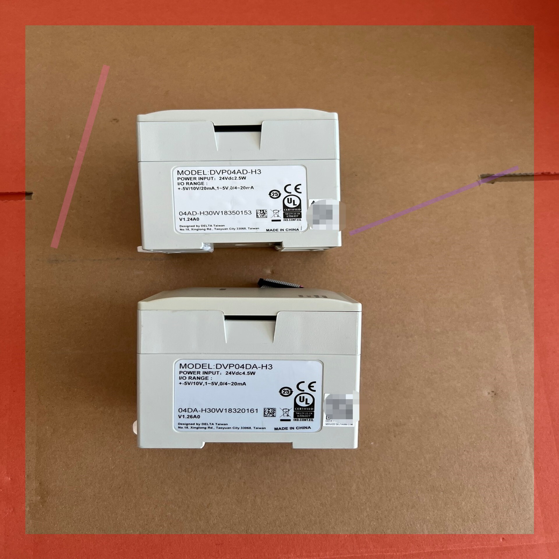 询价!台达PLC模块 DVP04AD-H3、04DA-H3