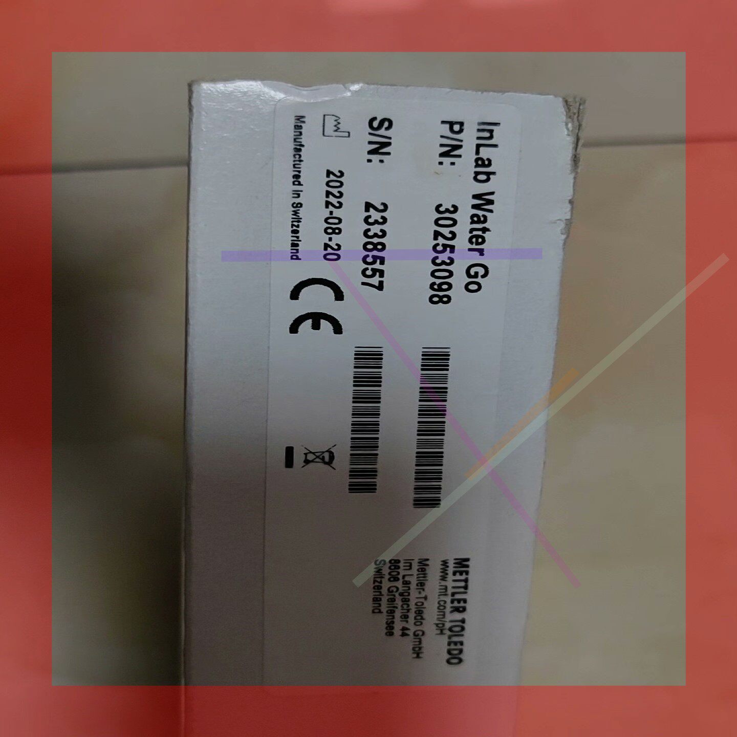 询价!InLab Water Go  P/N 30253098