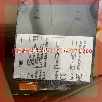 询价!92701, R21802077, KFM温控器全新原厂现货