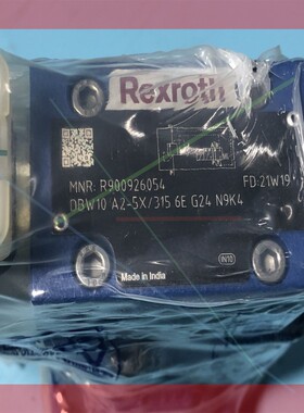 询价!力士乐R900926054  DBW10A2-5X/315-6EG24N9K4