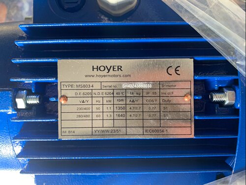 Hoyer电机，型号MS8034，MS803-4  议价