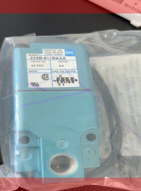 询价!美国MAC全新电磁阀225B-611BAAA