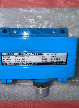 议价!NAGANO KEIKI pressure transmit  KL55