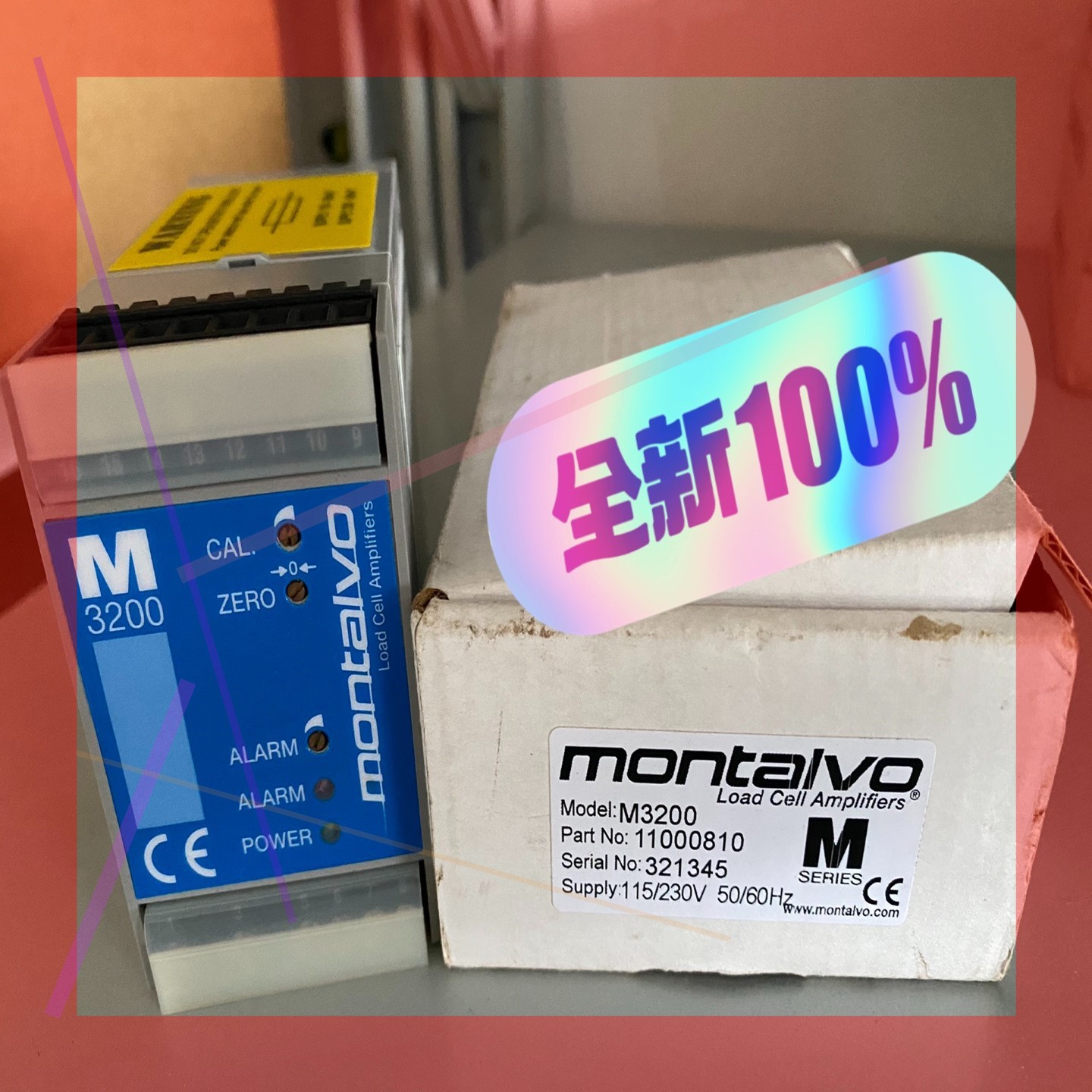 询价!全新原装正品蒙特福M-3200-ce张力放大器 M3200C