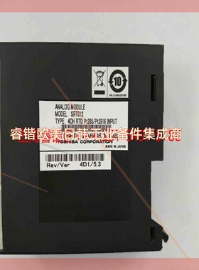 TOSHIBA控制器SRT012 4CH RTD Pt385/P+3916 INPUT  议价