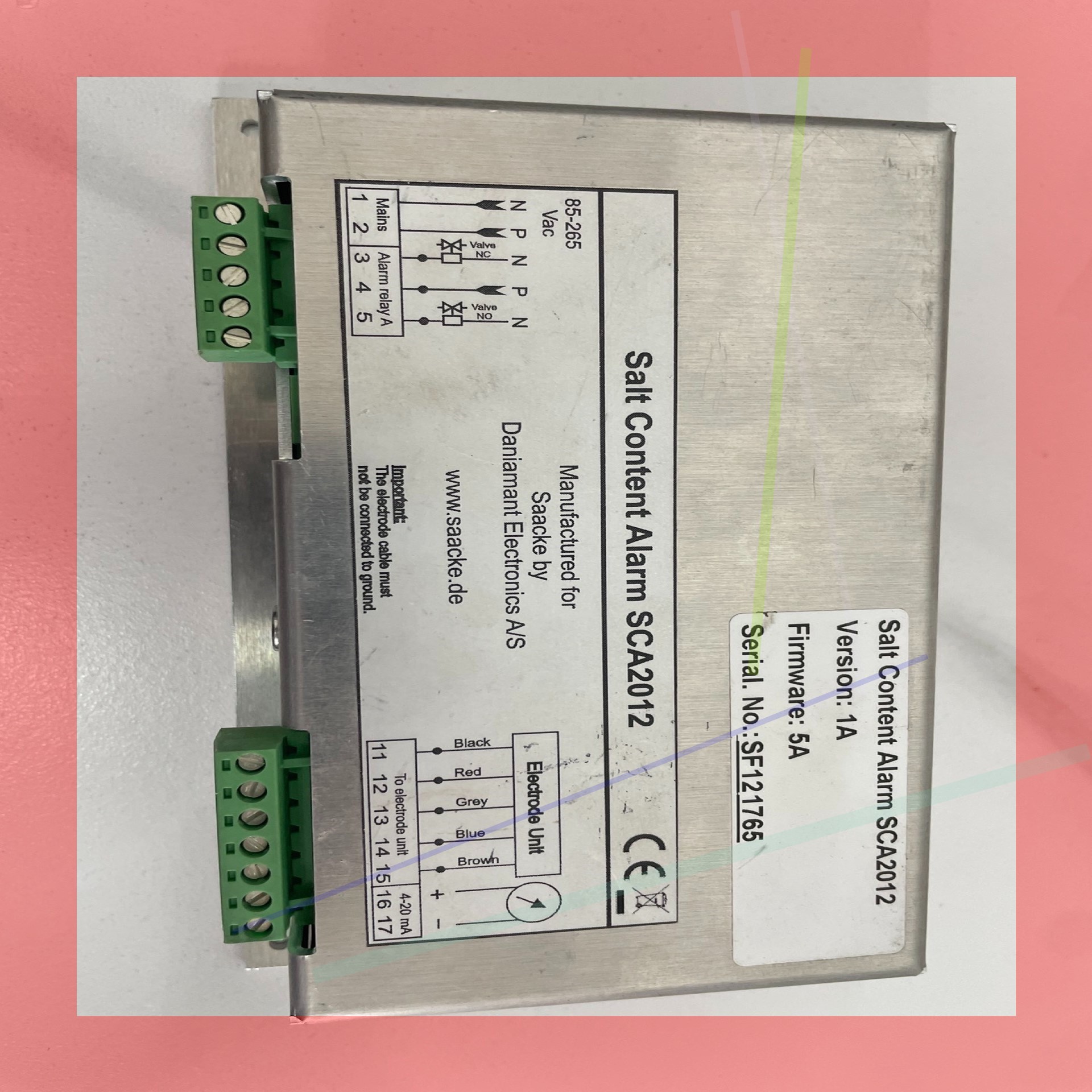 询价!saacke marine systems sca2012