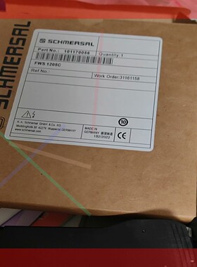 询价!施迈赛德国SCHMERSAL FWS1205 C 安全继电器