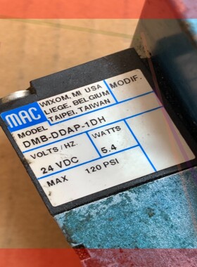 询价!MAC电磁阀MV-P3A-AGDC-DM-DDAP-1DH