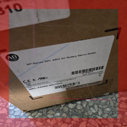 议价!(全新)AB伺服电机MPL-A540K-MK72AA