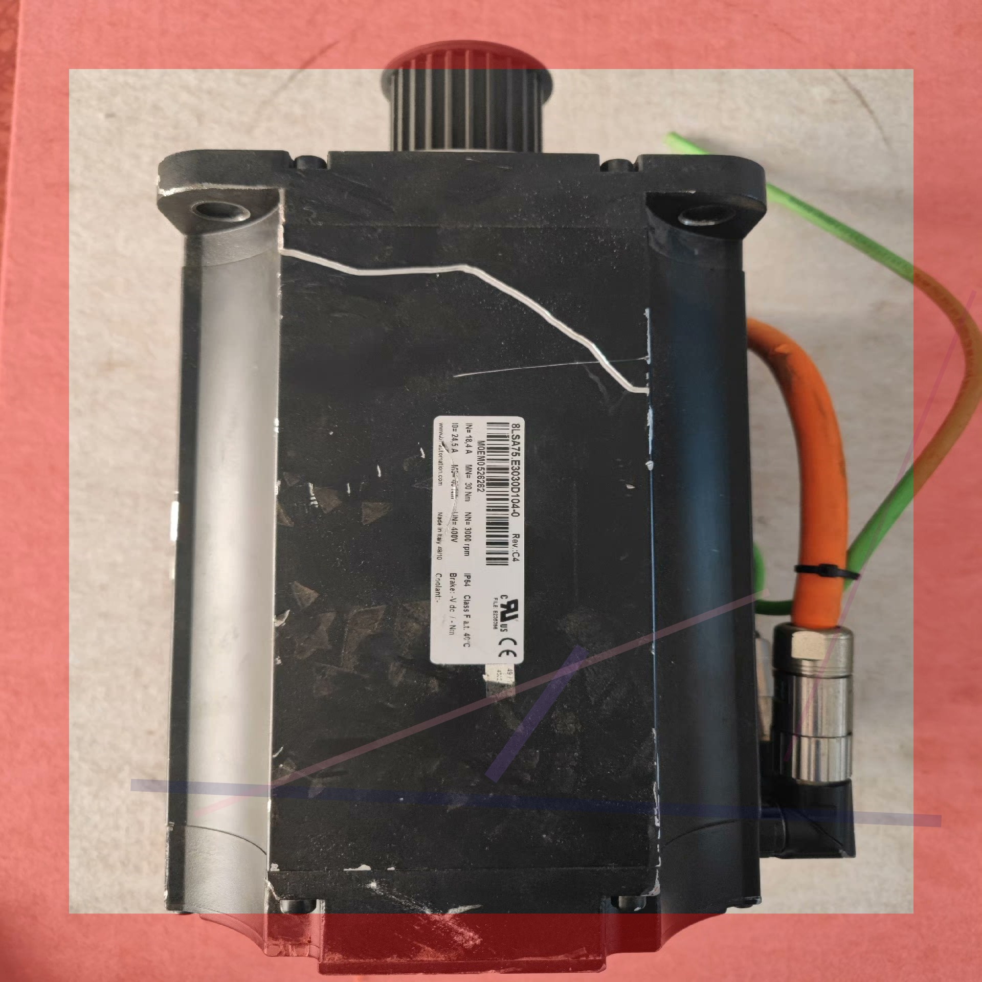 议价!贝加莱伺服电机8LSA75.E3030D104-0