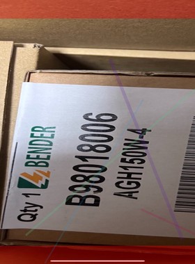 BENDER AGH150W-4 耦合装置 ,全新未拆封…议价!