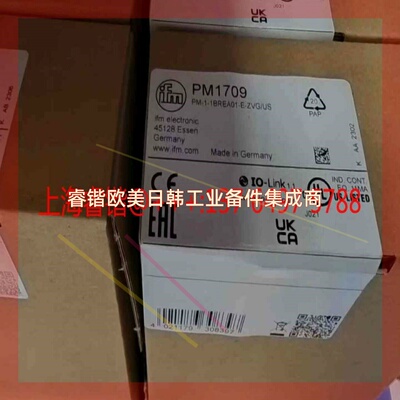 询价!易福门PM1709传感器