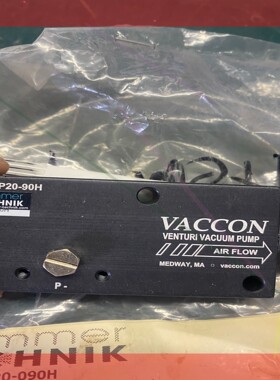 询价!VACCON,真空发生器,真空射流泵 I-VP20-90H VP20-090R