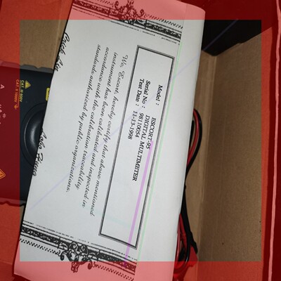 询价!ESCORT 95 四位半数字万用表