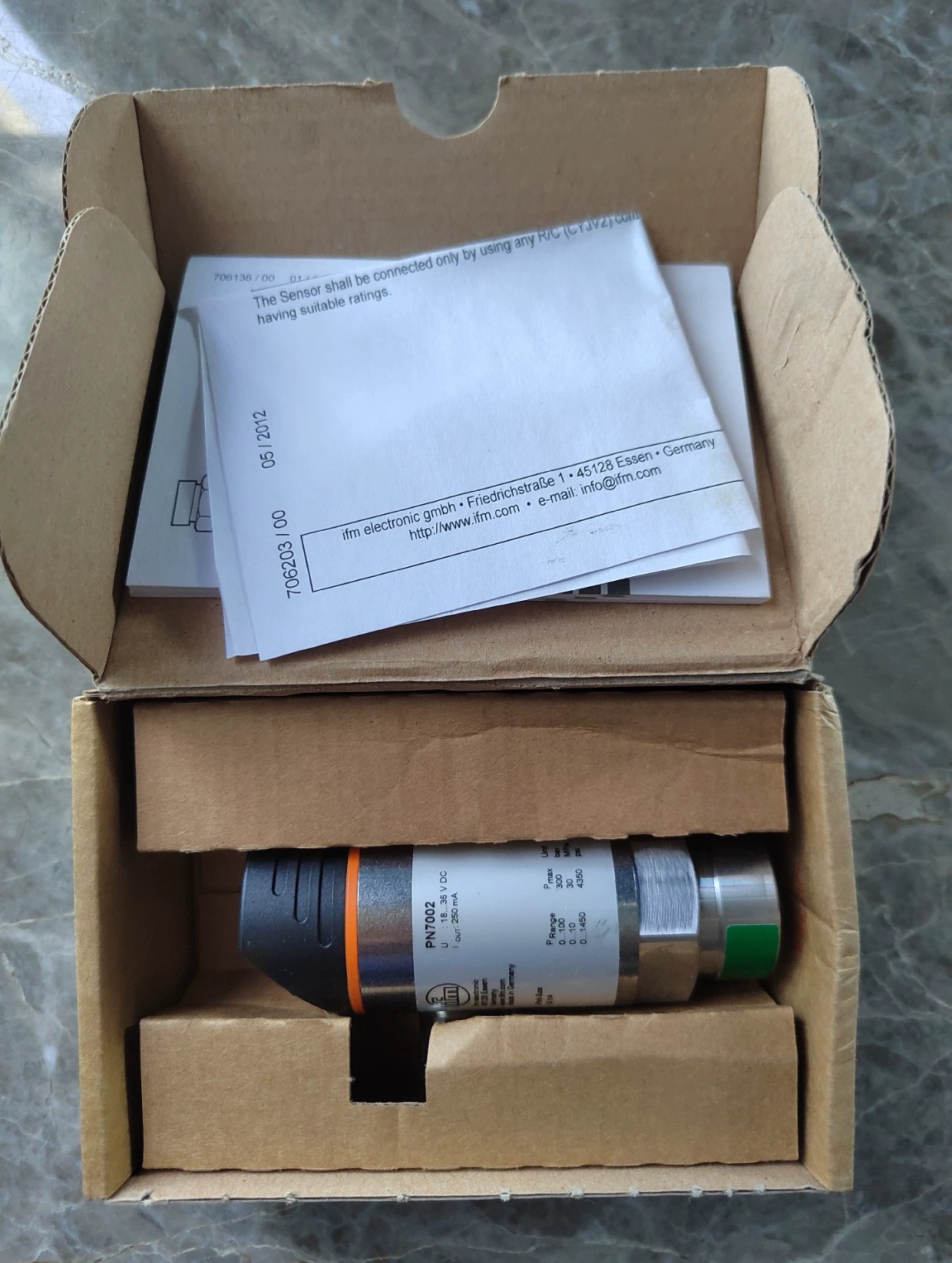 议价 德国IFM易福门压力传感器 PN7002