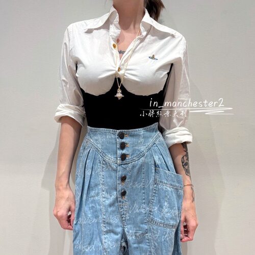 VIVIENNE WESTWOOD西太后 经典土星满钻爱心项链毛衣链百搭男女正