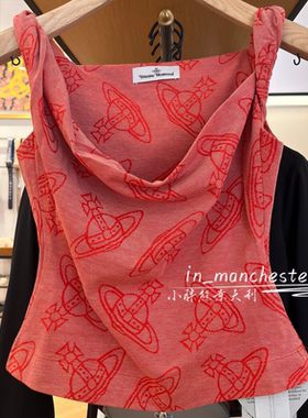 VIVIENNE WESTWOOD西太后经典土星ANNA背心吊带内搭单穿百搭正品