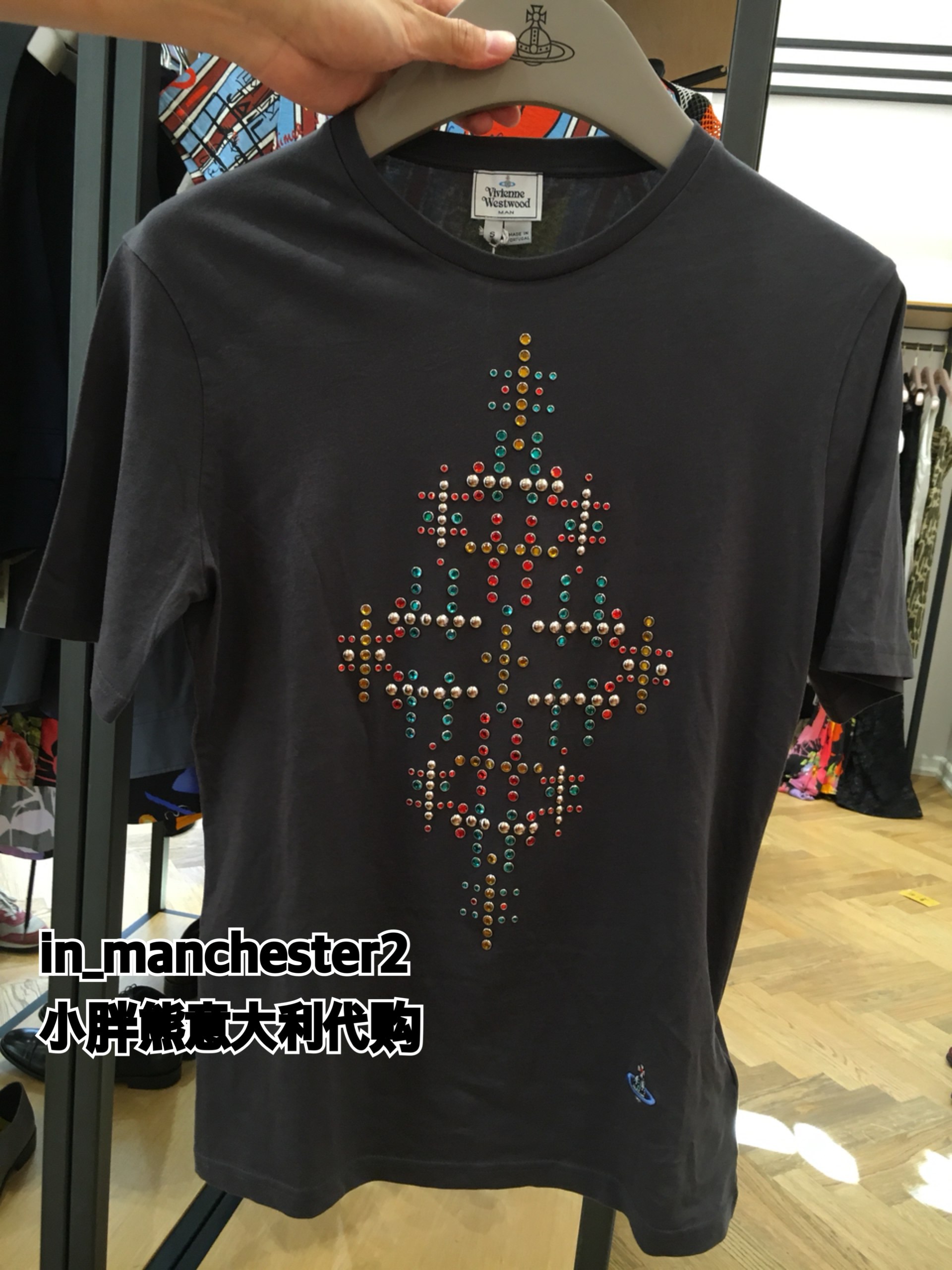 VIVIENNE WESTWOOD薇薇安正品铆钉拼钻土星男女圆领百搭短袖T恤,男装,T恤,淘宝优惠券,粉丝福利购,淘宝优惠卷