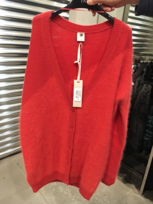 pinko兔毛混纺百搭女款针织衫