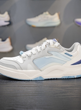 李宁休闲鞋2025夏季新品惟吾 LITE男女同款经典运动板鞋AGCV075