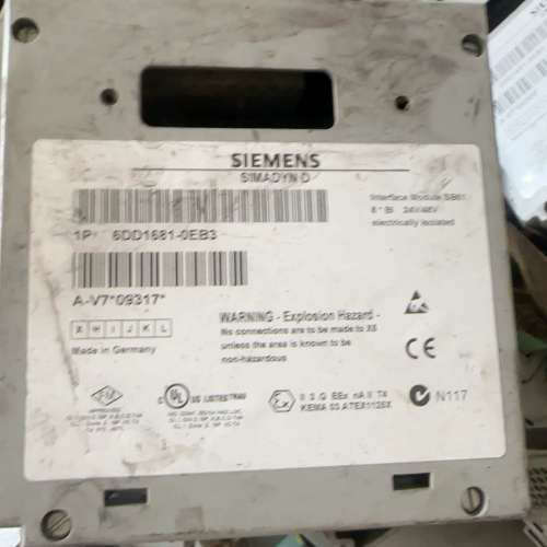 SIMADYN D接口模块6DD1681-0EB3[议]